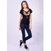Embroidered t-shirt "Spring Melody"